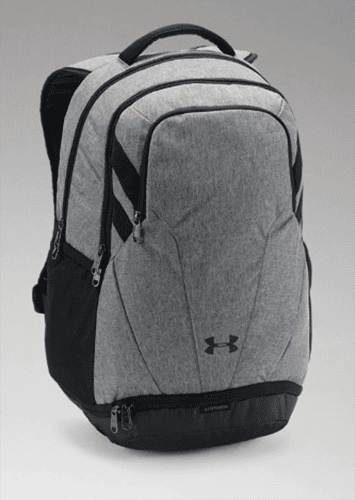 Under Armour Hustle Backpack - Midnight Navy/Graphite/White